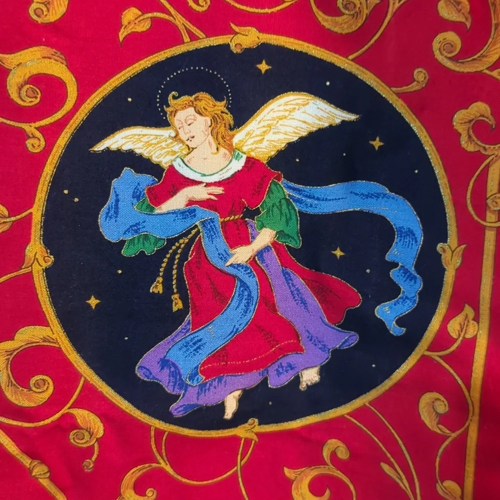 Christmas Door Wall Hanging Nativity Scene Pictures Cloth